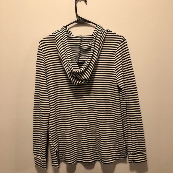 Pink Rose Stripped Hoodie - Picture 5 of 6